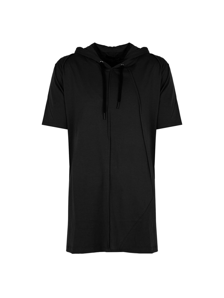 Herren Kurzarm-Hoodie T-Shirt