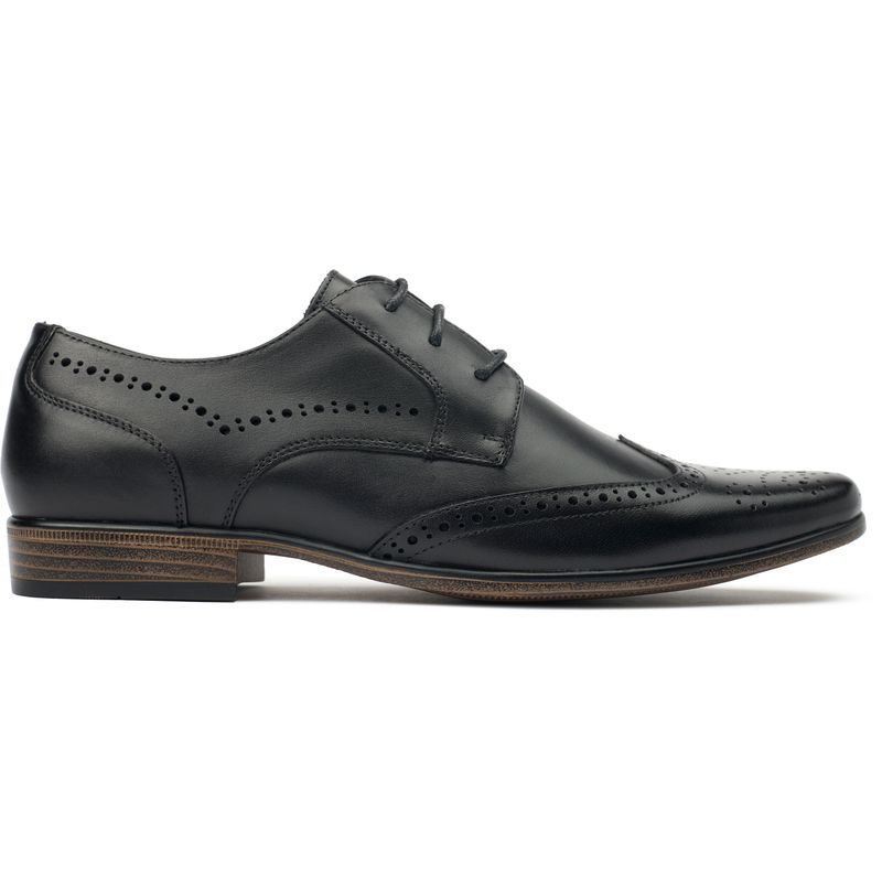 Klassische Brogue Oxford Lederschuhe