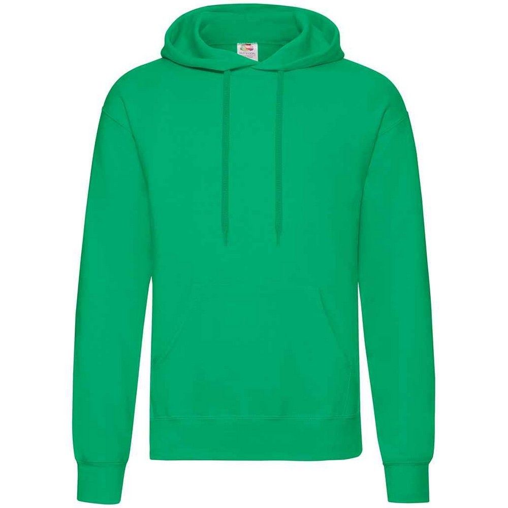 Klassischer Kapuzenpullover mit Kordelzug
