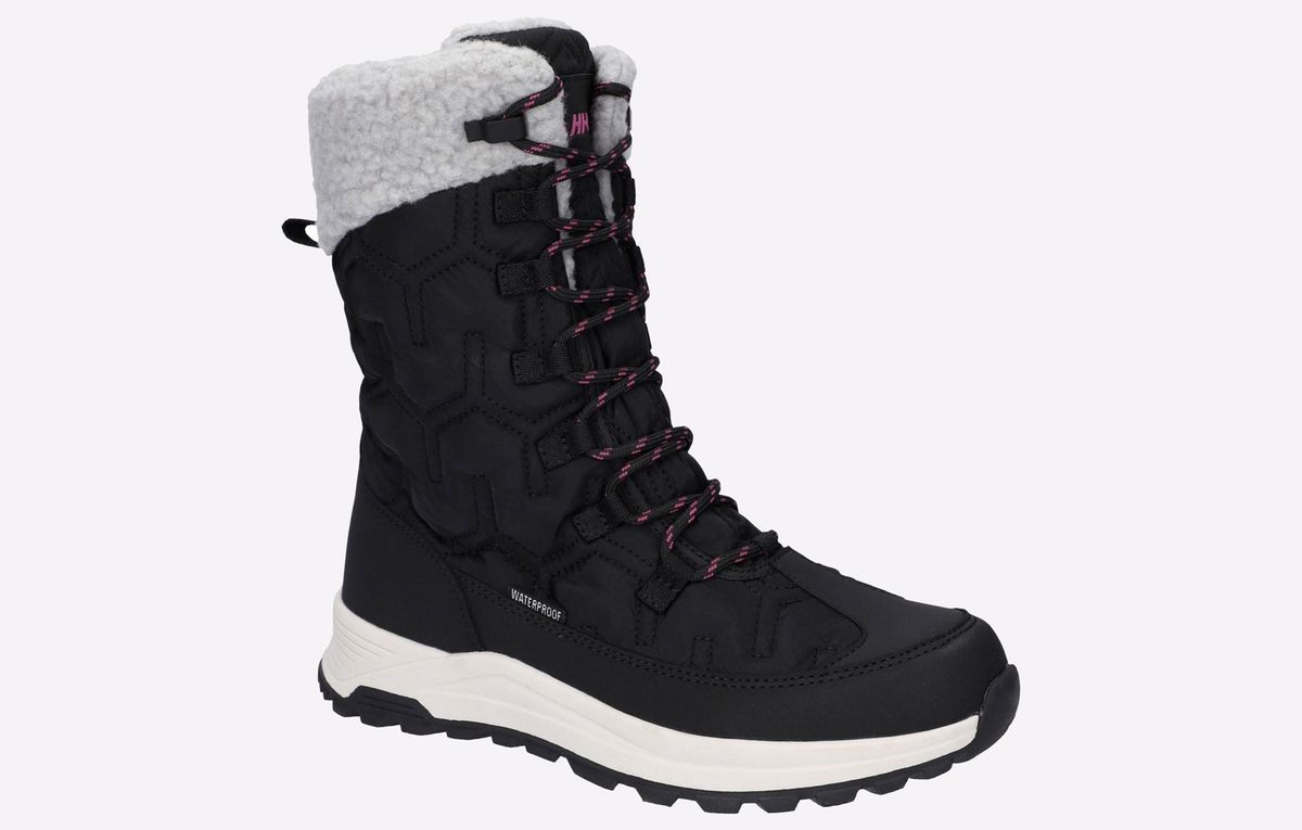 Wasserdichte gesteppte Webpelz-Stiefel