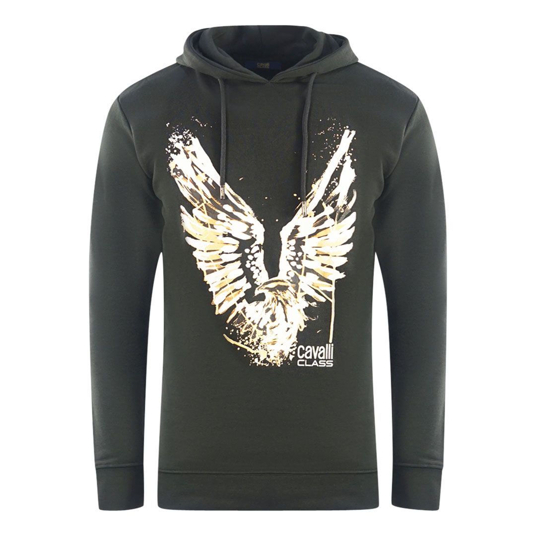 Goldener Adler Grafik Hoodie