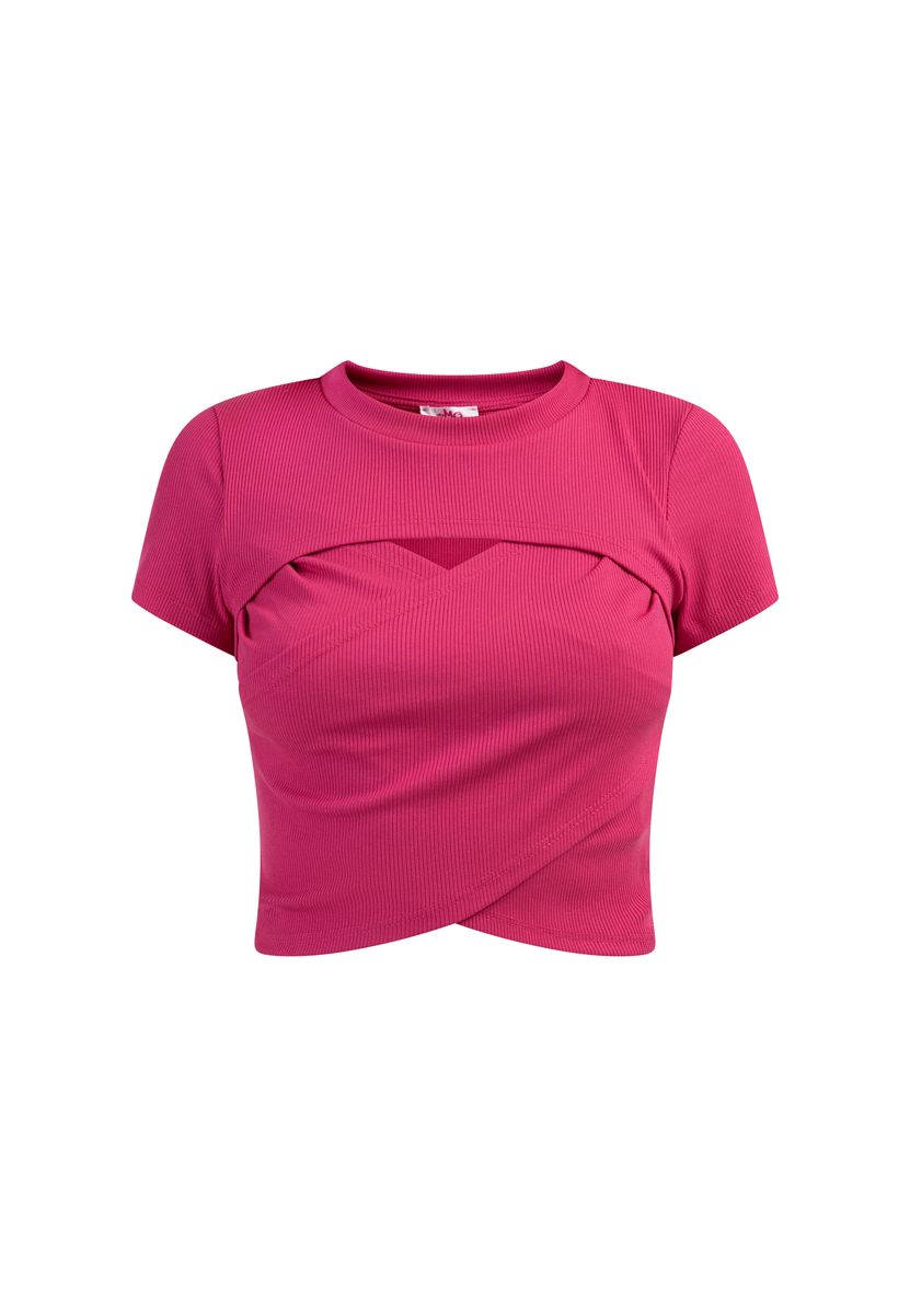 Mymo T-Shirt Damen Rosa
