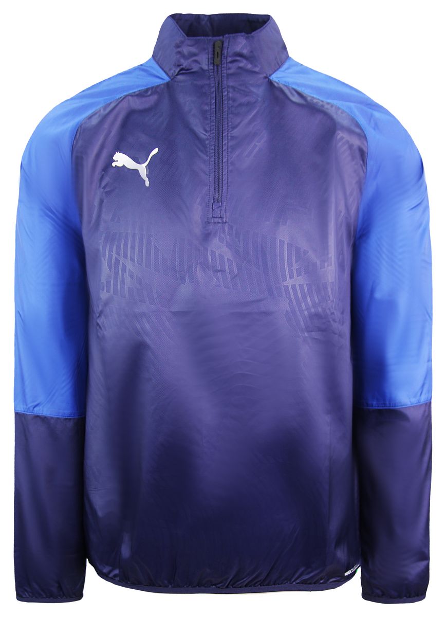 Herren Marineblaue Trainingsjacke