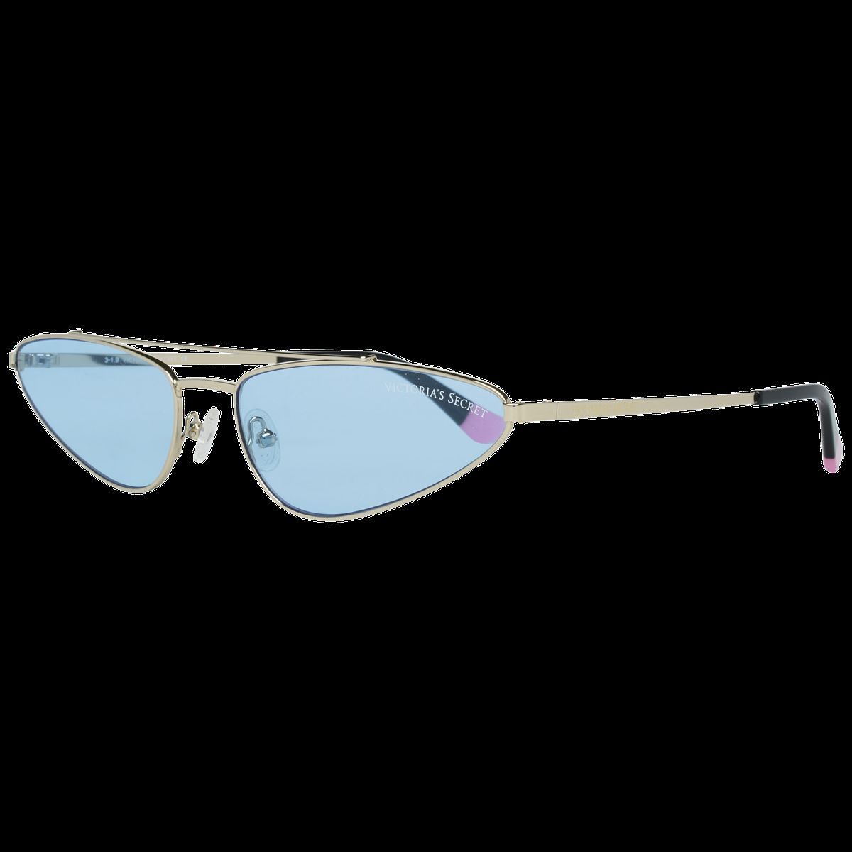 Cat-Eye Sonnenbrille mit Metallrahmen