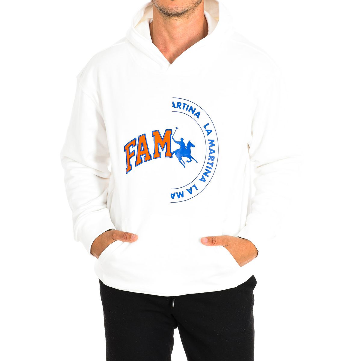 Lässiger Kapuzenpullover mit Grafikprint