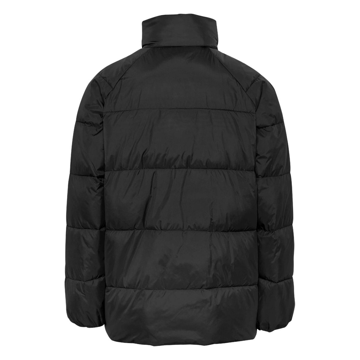 Gesteppte Stehkragen Puffer Jacke