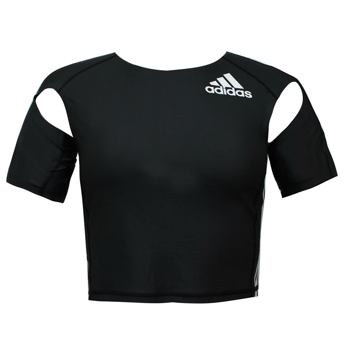 Sportliches Crop-Trainings Top