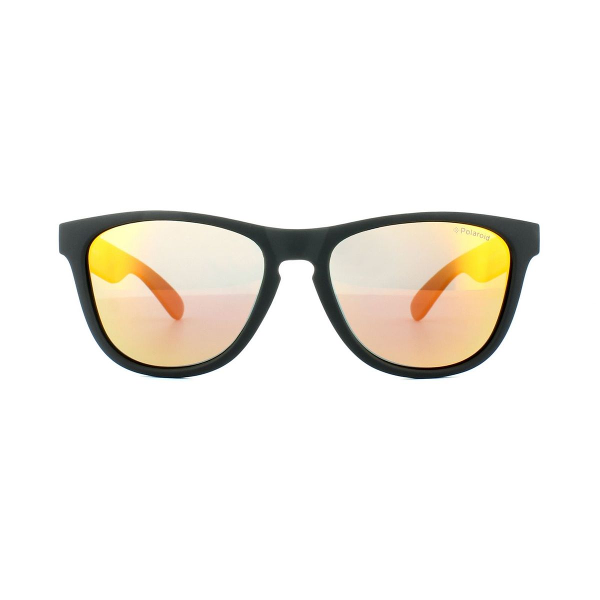 Schwarze rechteckige polarisierte Sonnenbrille