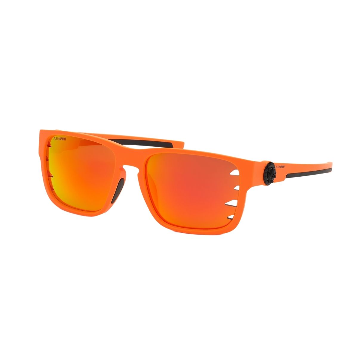 Sportliche orangefarbene Spritzguss-Sonnenbrille