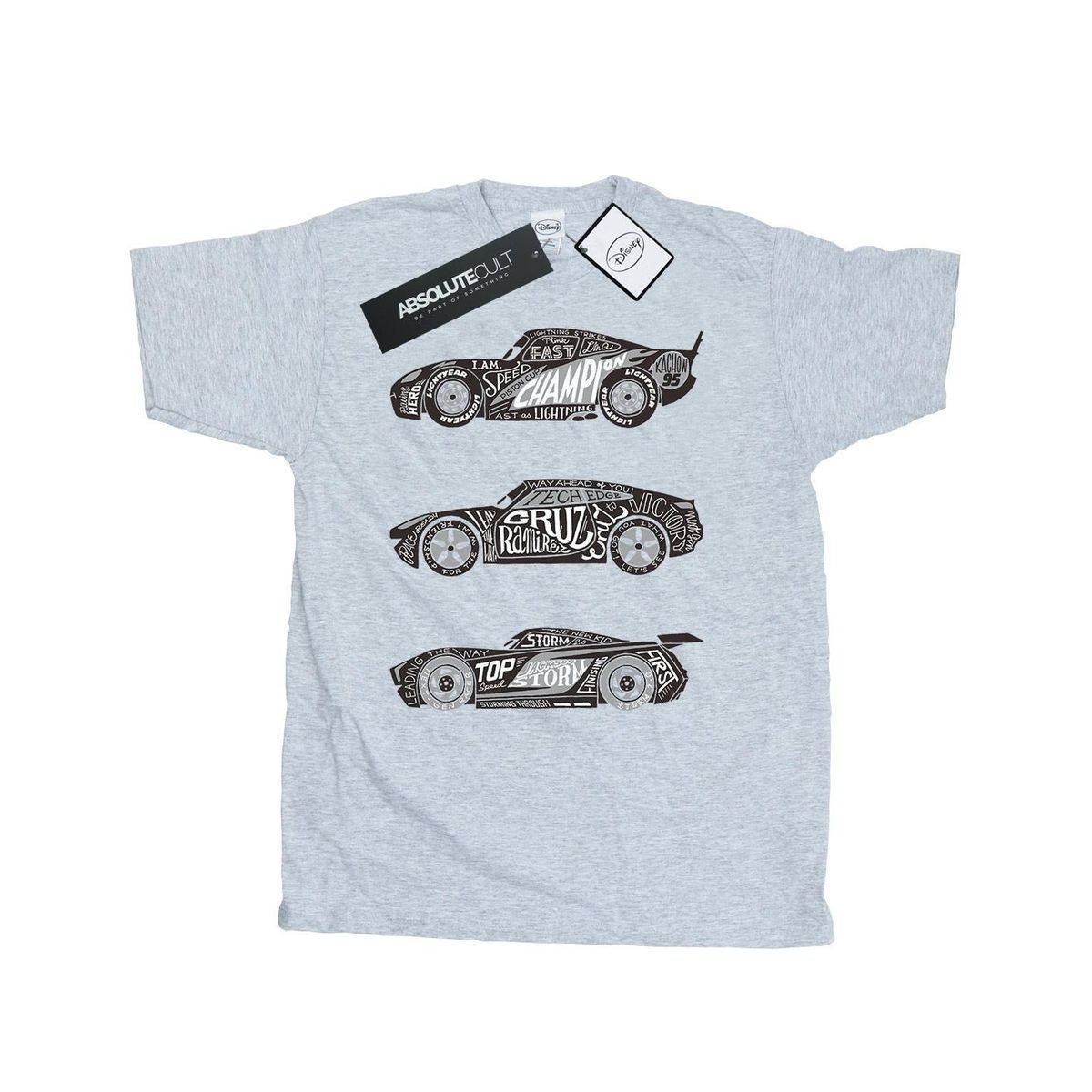 Cars Text Racers Grafik Herren T-Shirt