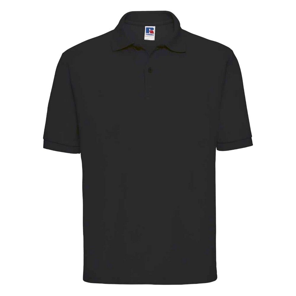 Klassisches, einfarbiges Piqué-Poloshirt