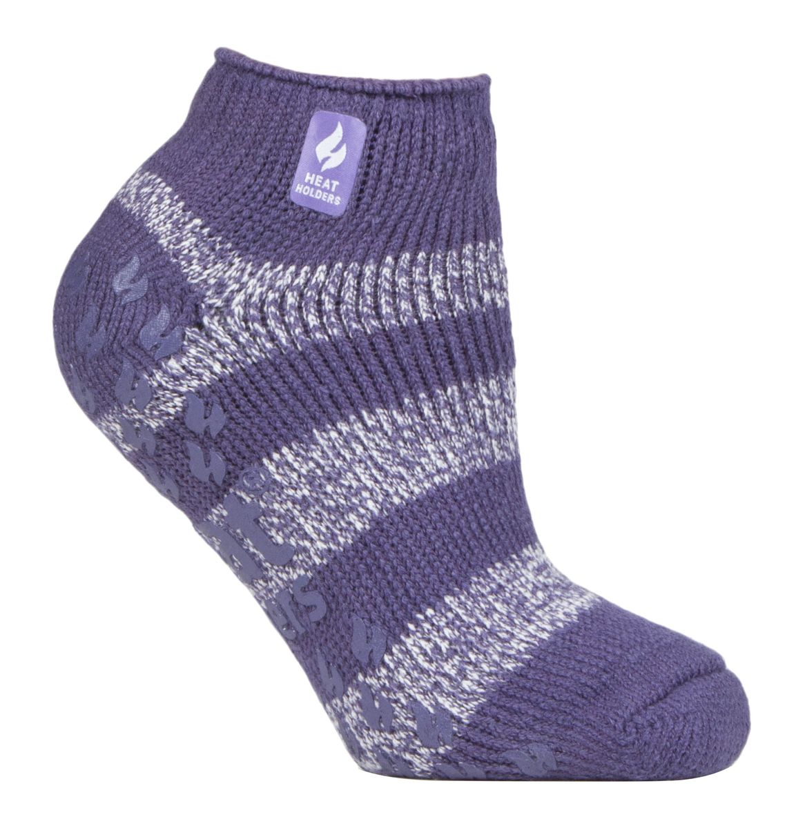Wärmehalter - Ladies Non Slip Thermal Ankle Slipper Socks with Grips