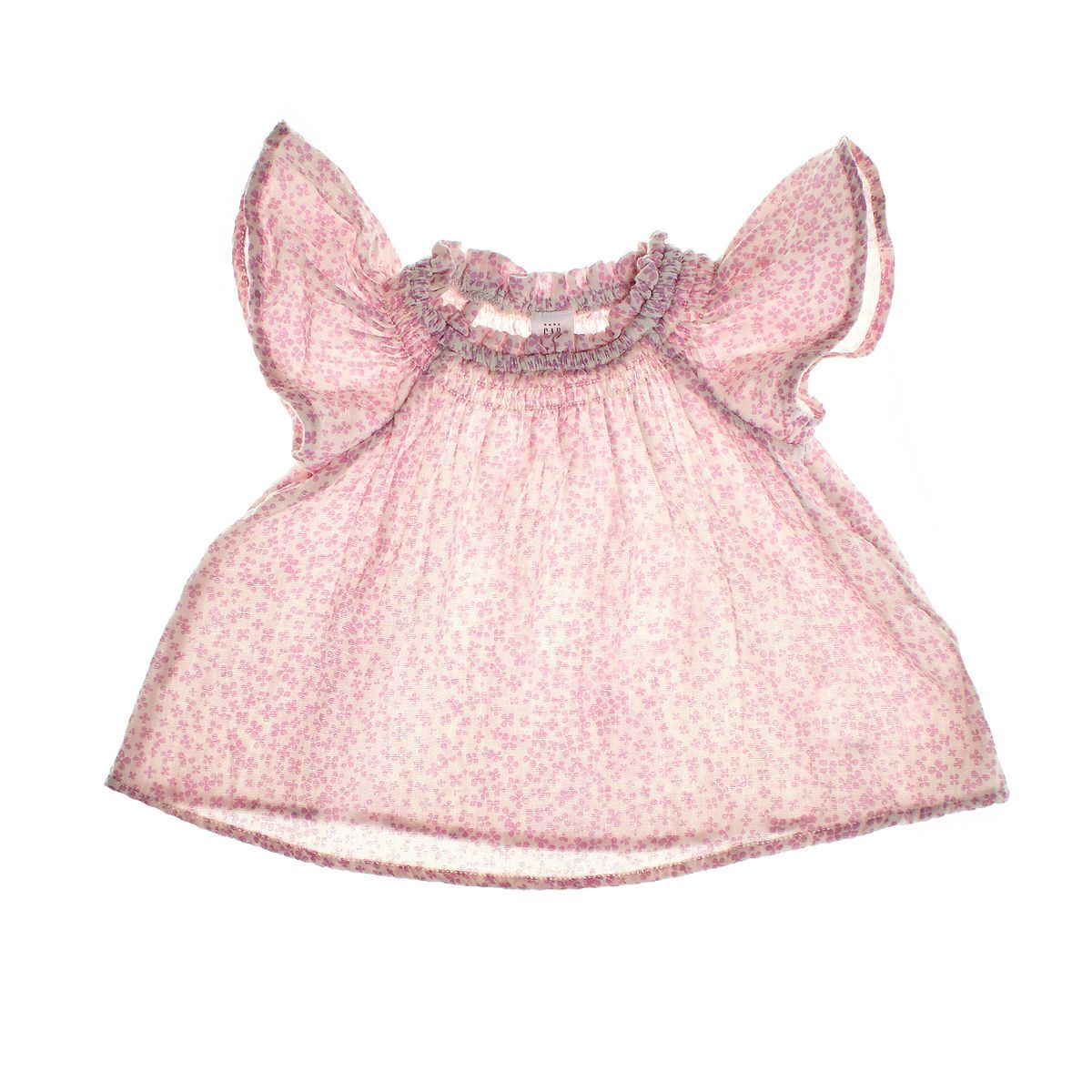 Blumenmuster Mädchen Smock Top