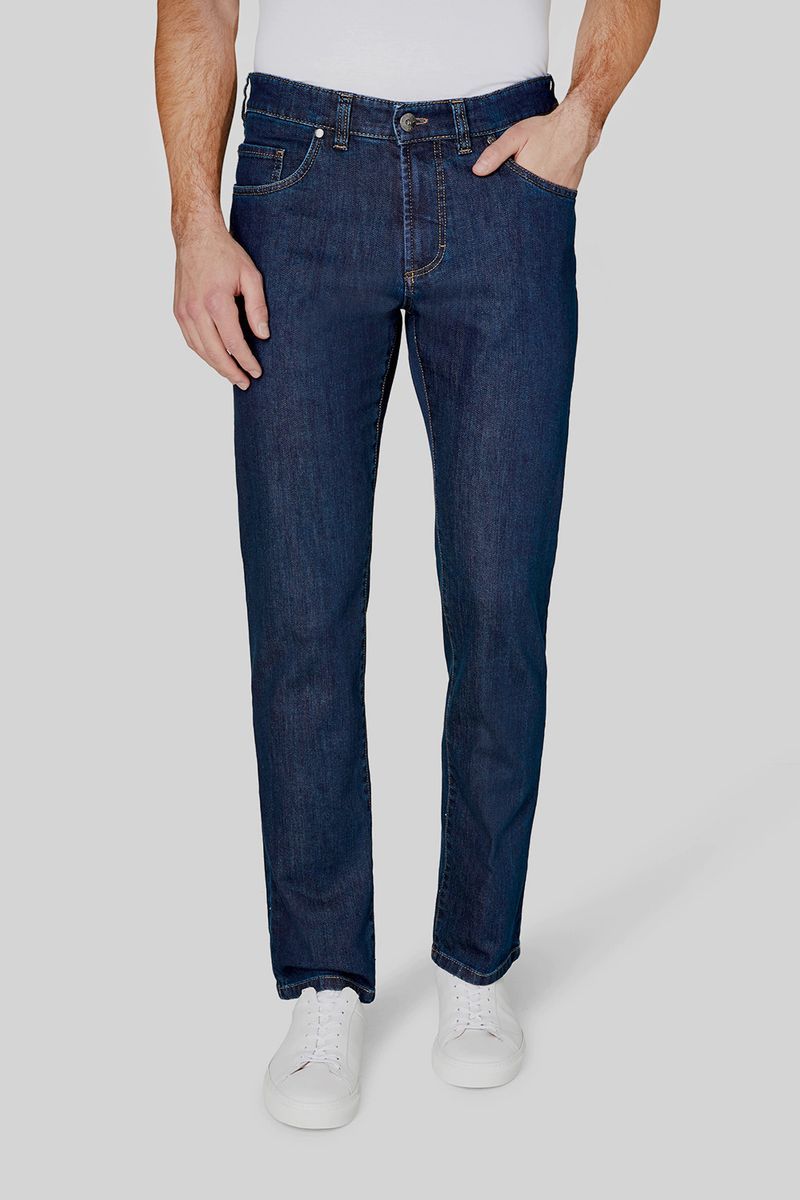 Regular Fit Stretch Denim Jeans