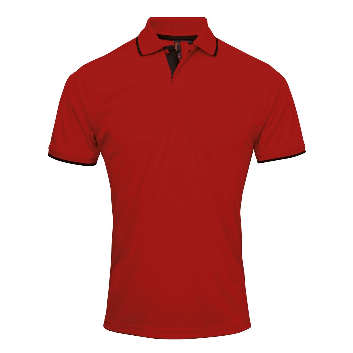 Herren Poloshirt mit Kontrastdetails