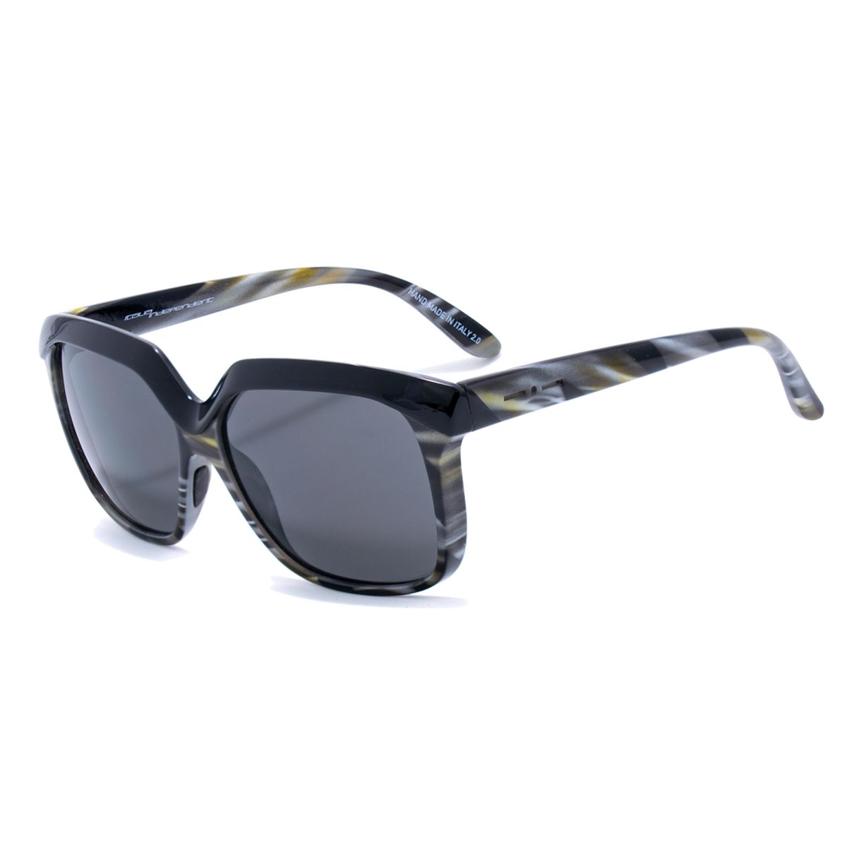 Übergroße Sonnenbrille mit eckigem Rahmen