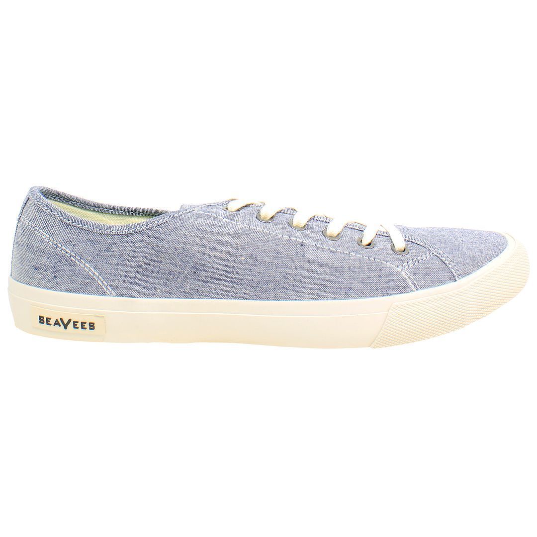 Blaue Chambray Canvas Sneaker