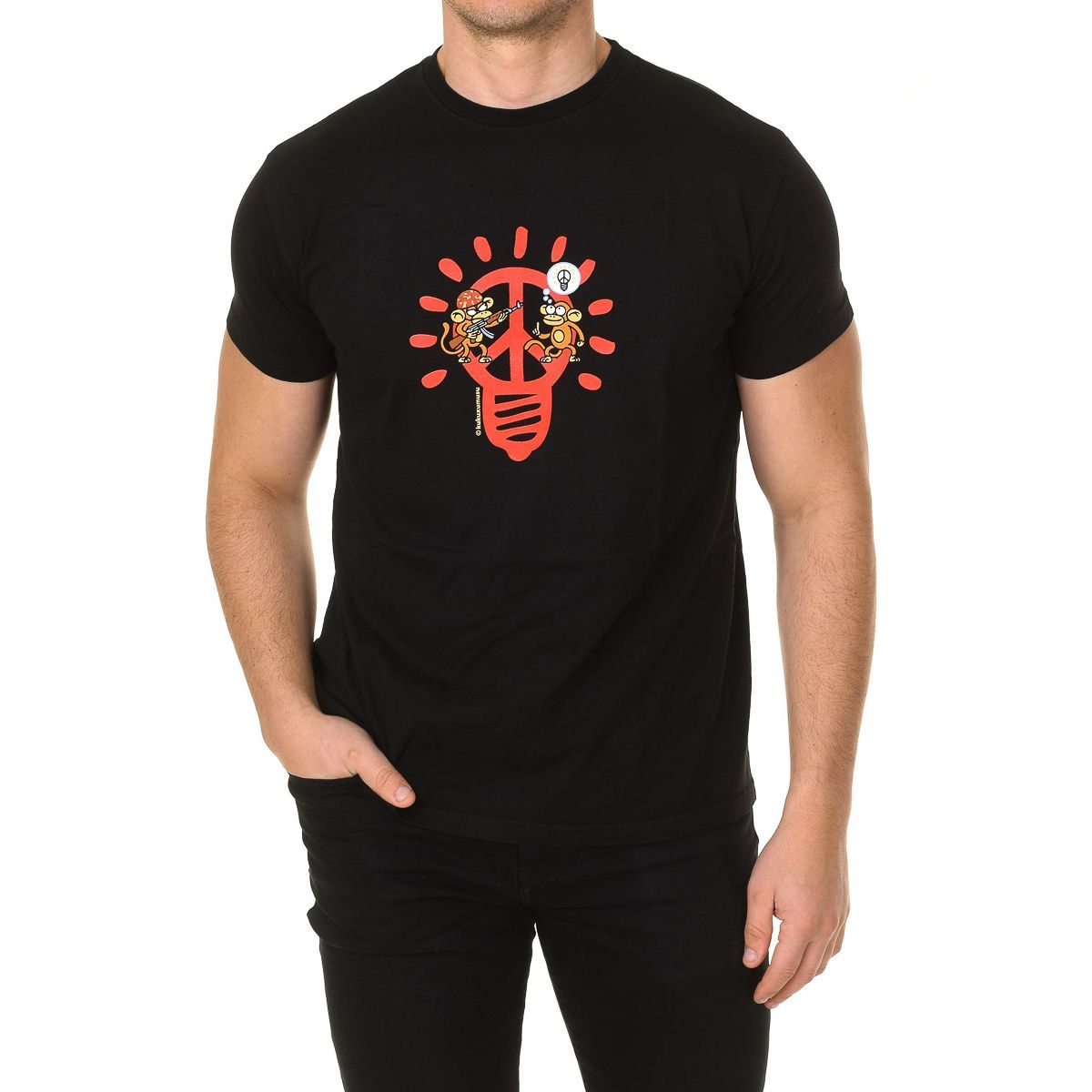 T-Shirt mit Grafikdruck und Rundhalsausschnitt