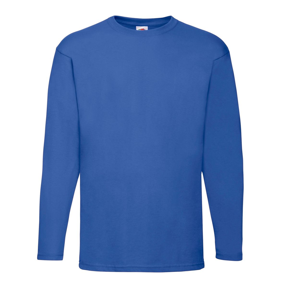 Herren Langarmshirt Basic Unifarben