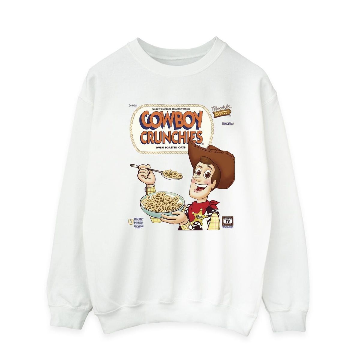 Cowboy Crunchies Grafik Print Sweatshirt