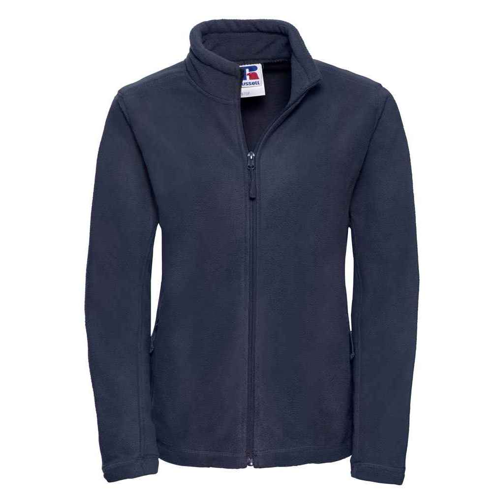 Fleecejacke mit durchgehendem Reißverschluss für Damen