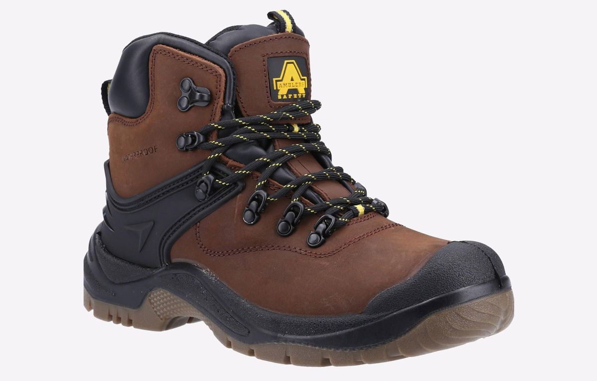 Wasserdichte Leder-Sicherheitsstiefel