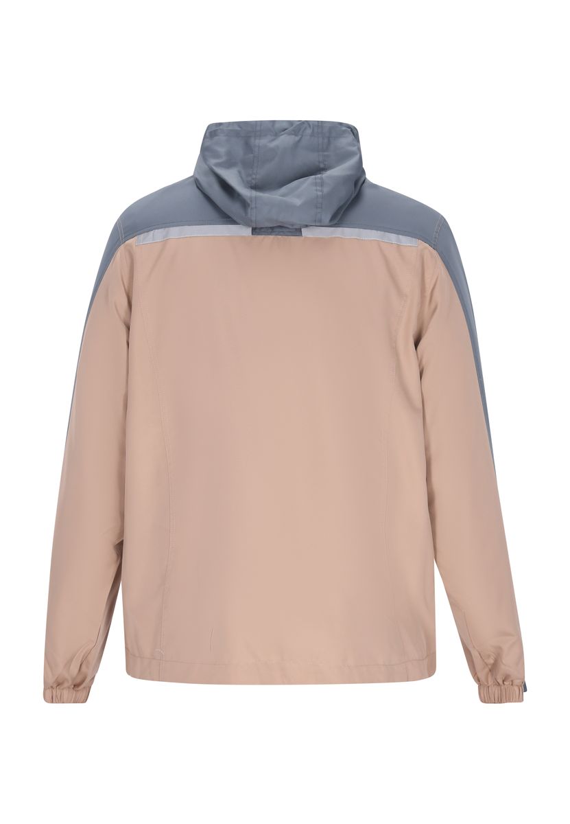 Leichte funktionale Kapuzen-Windjacke