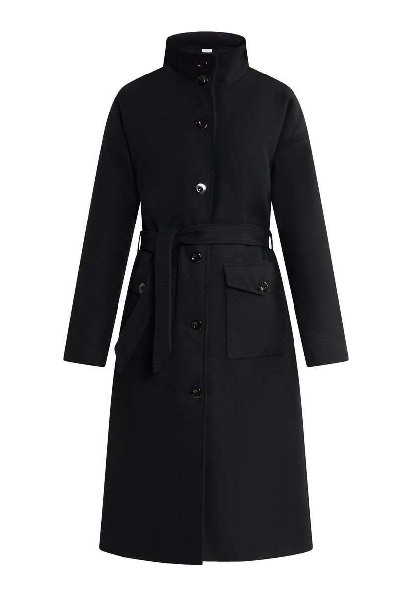 RISA Manteau de transition en laine mélangée vanne