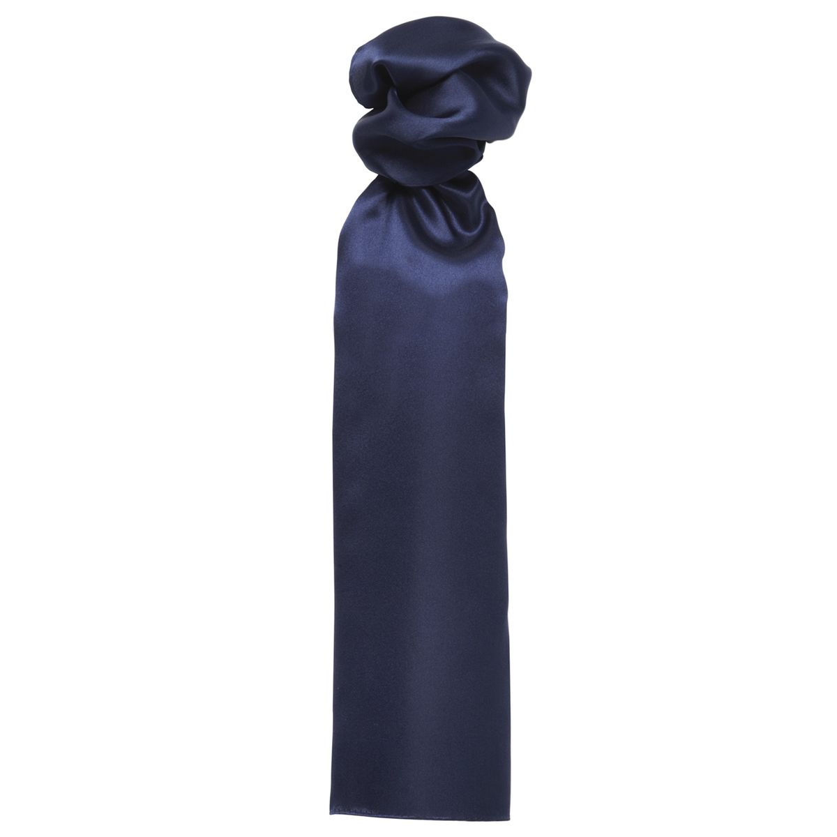 Schlichter Satin-Business-Schal