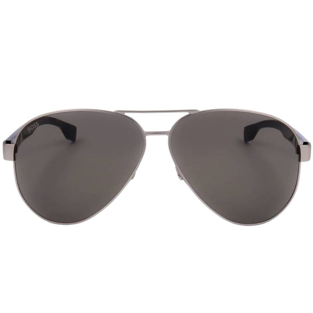 Klassische silberne Pilotenbrille