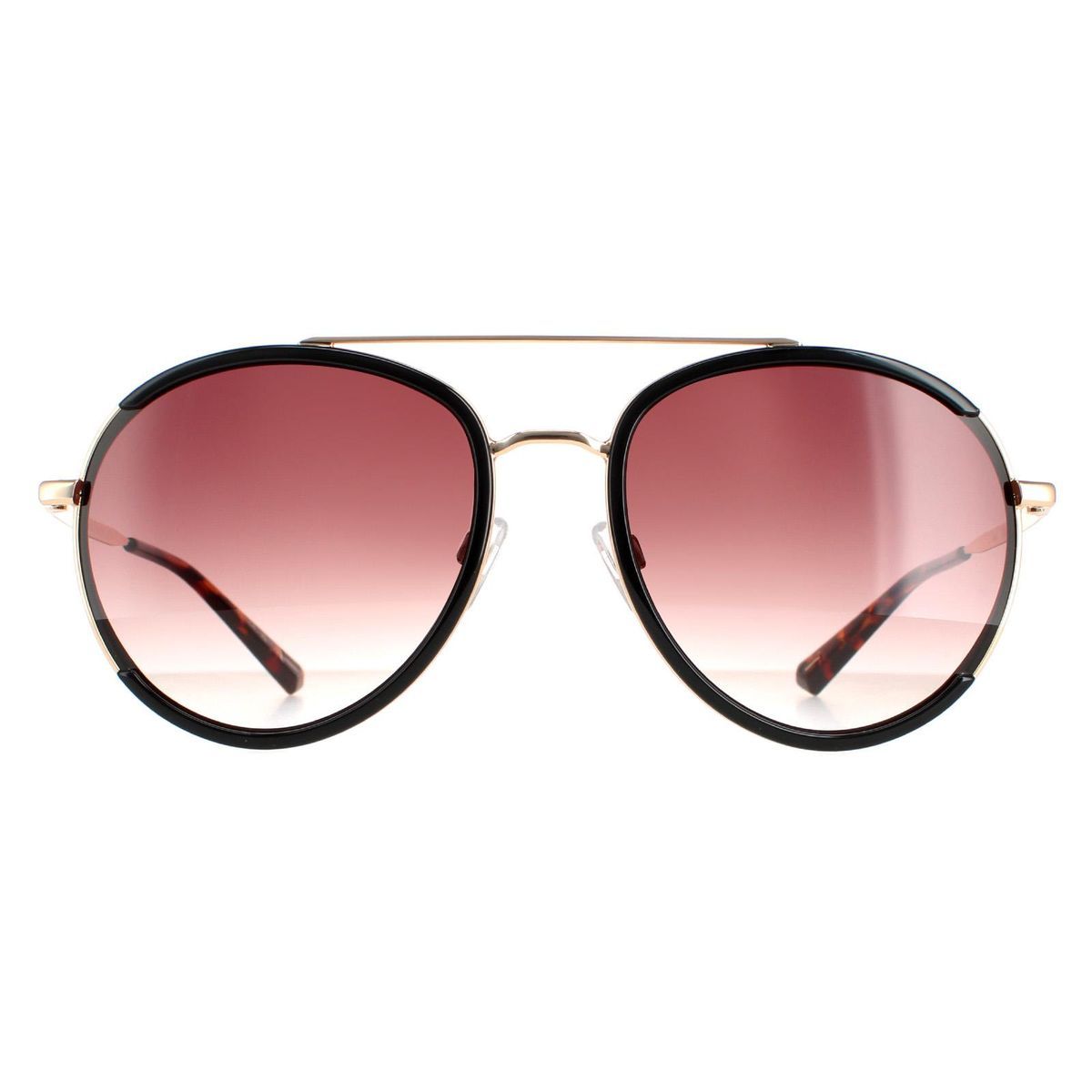 Klassische Aviator Sonnenbrille mit Farbverlauf