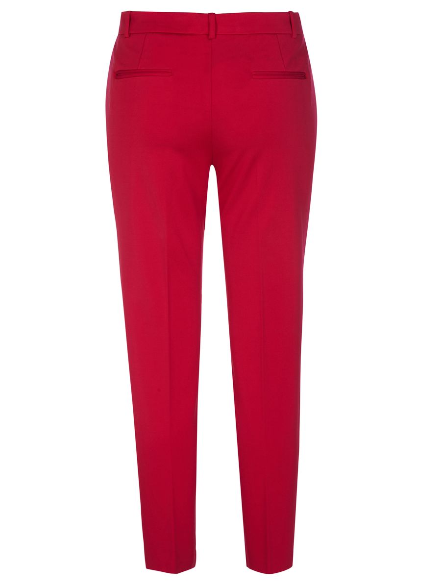 Schmal geschnittene Cargohose mit Nahtdetails