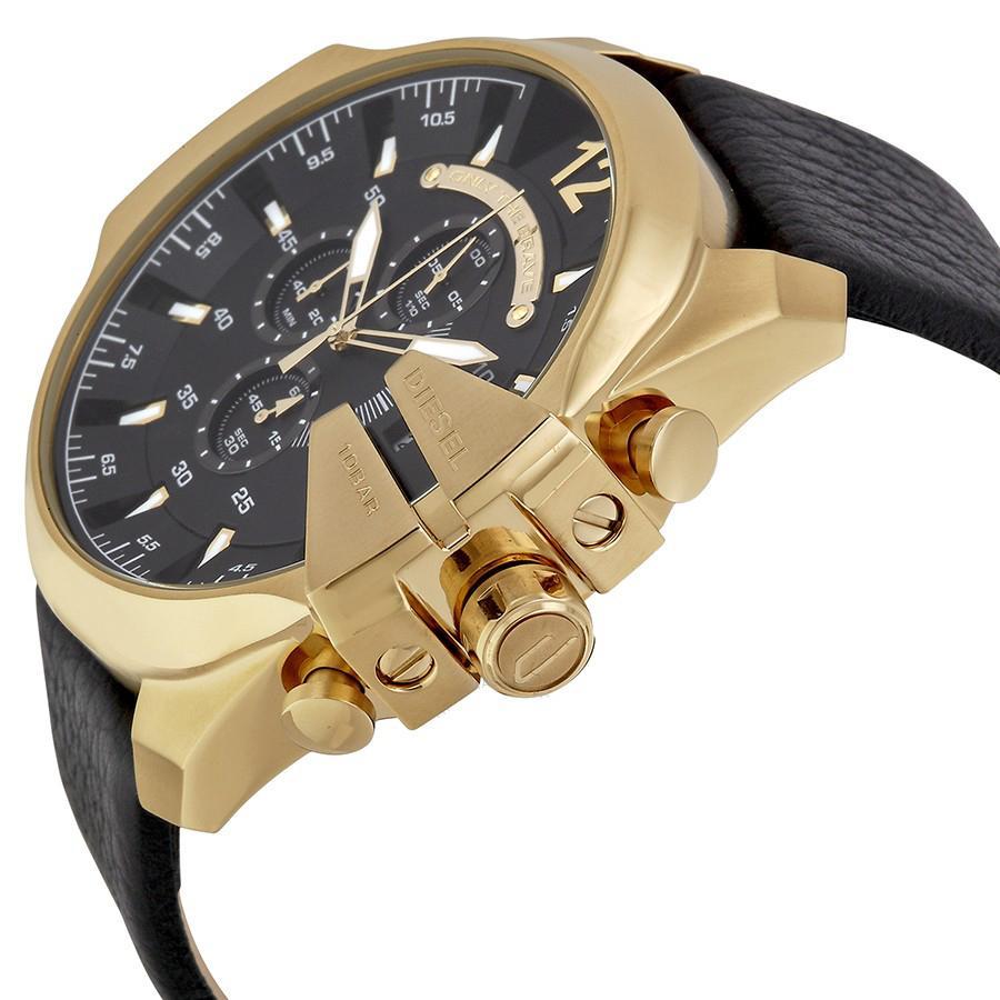 Mega Chief Chronograph mit Lederarmband