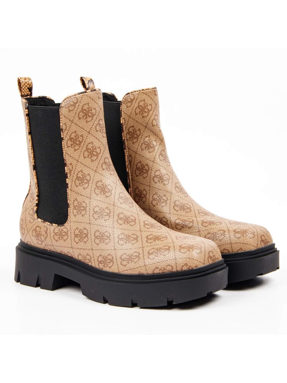 Chelsea Boot mit Monogramm-Print