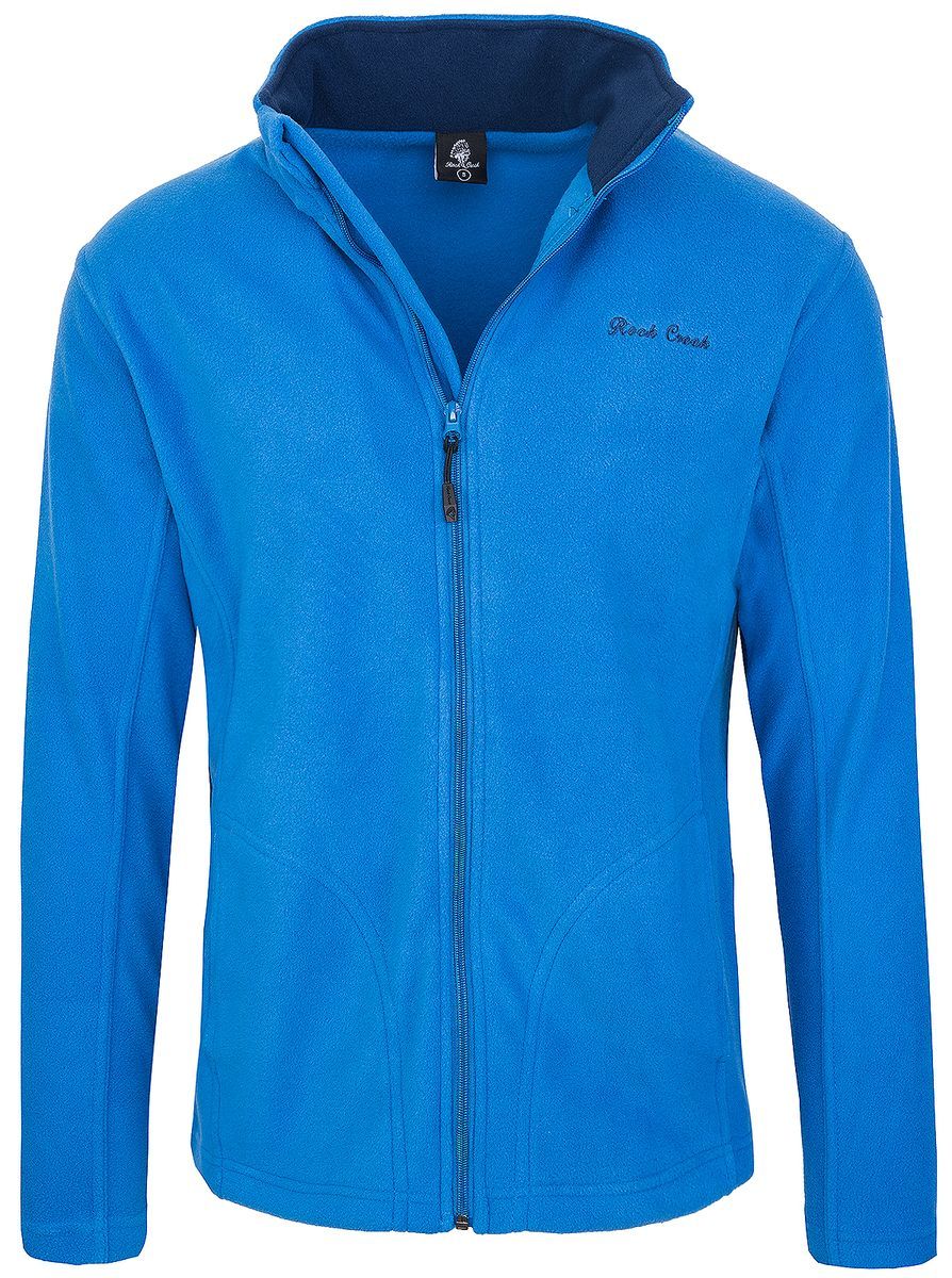 Herren Fleecejacke mit durchgehendem Reißverschluss