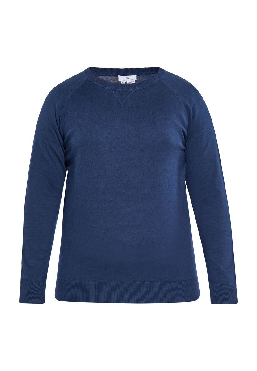 Klassischer Raglan Rundhals Pullover