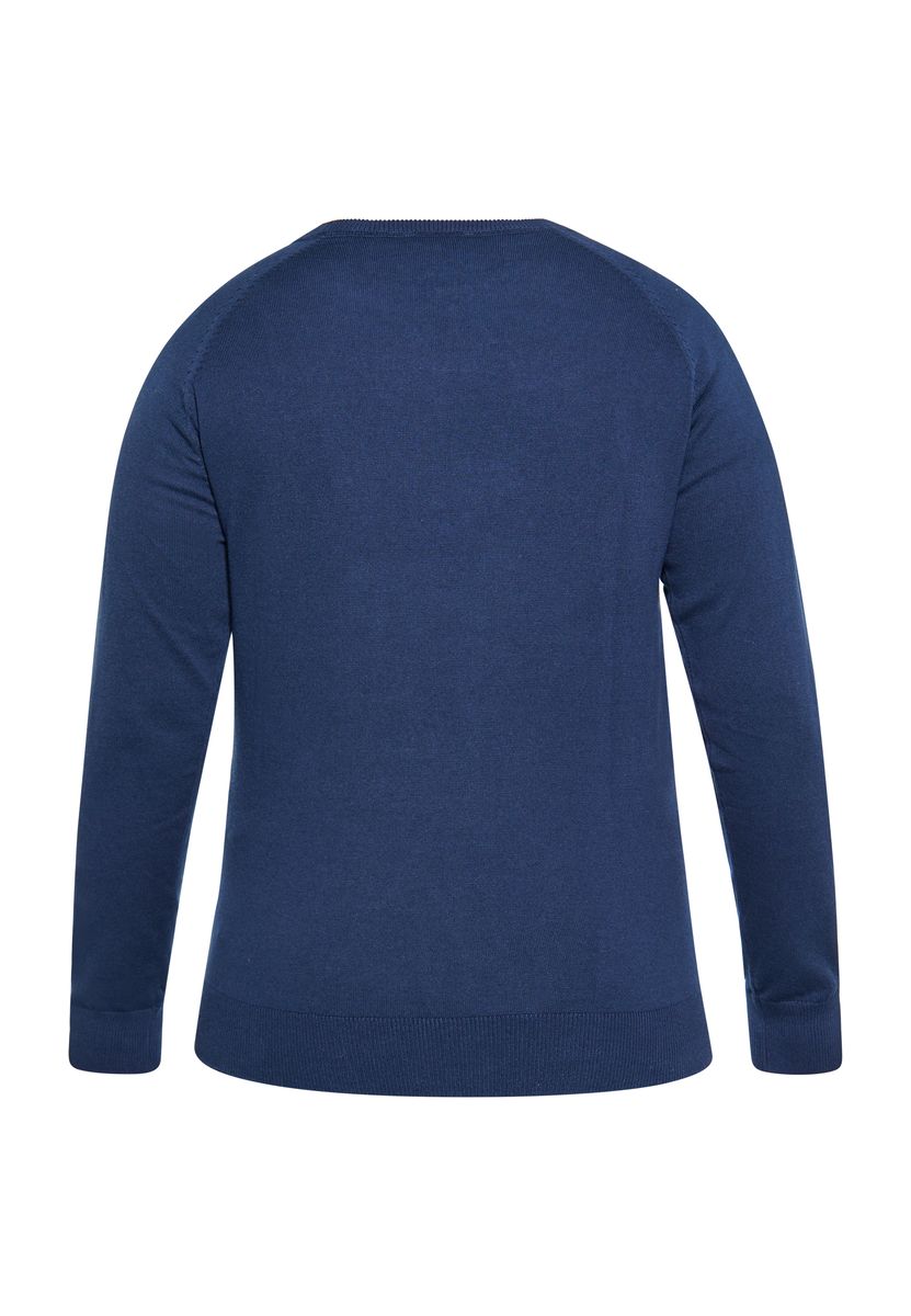 Zeitloser Strickpullover mit Rundhalsausschnitt