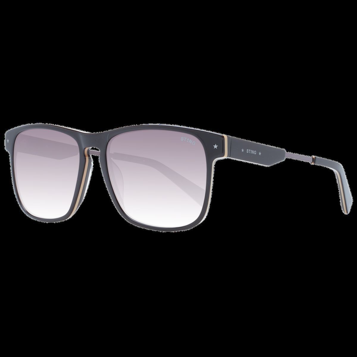 Quadratische Sonnenbrille mit Farbverlaufsgläsern