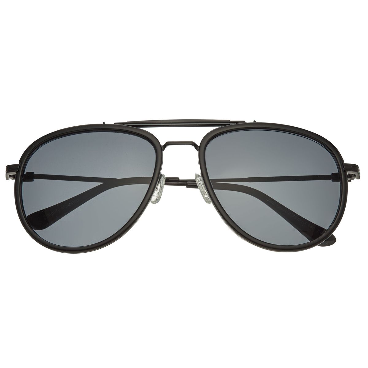 Polarisierte Pilotensonnenbrille mit Doppelsteg