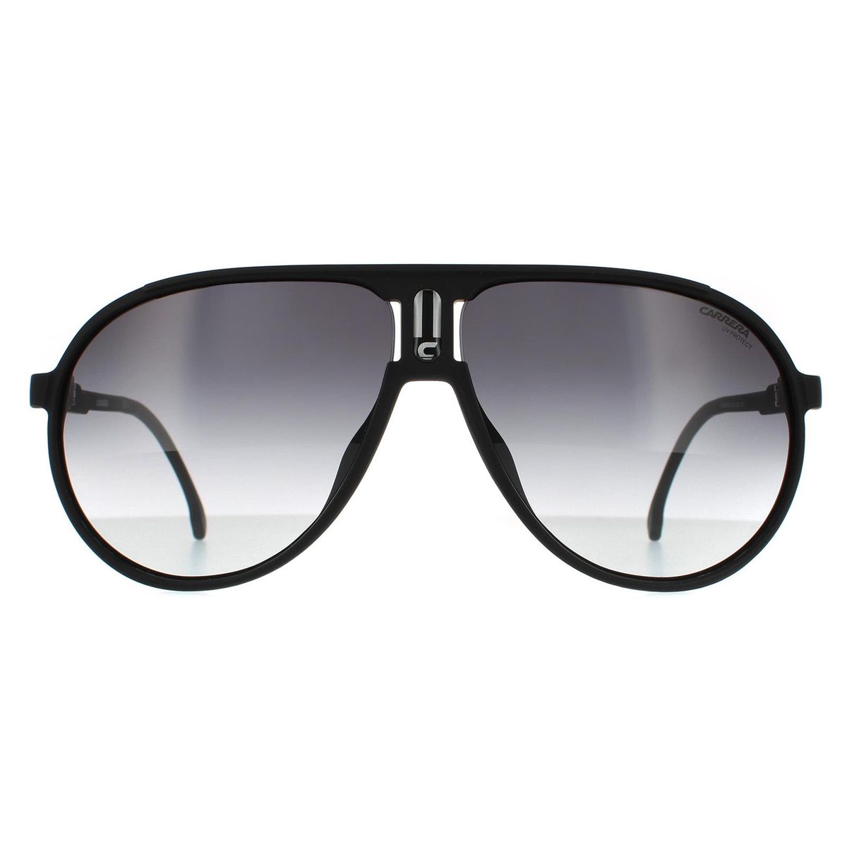 Matte Schwarze Piloten Sonnenbrille