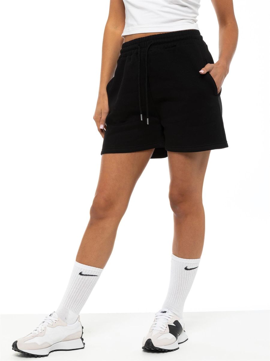 Lockere Sweatshorts aus Fleece
