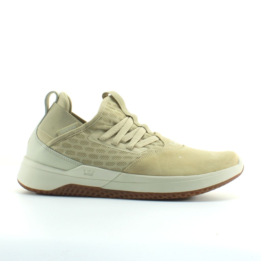 Herren Beige Synthetik Sneaker