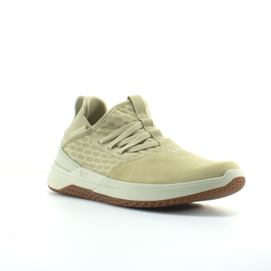 Low-Tops mit Mesh- und Wildledereinsätzen