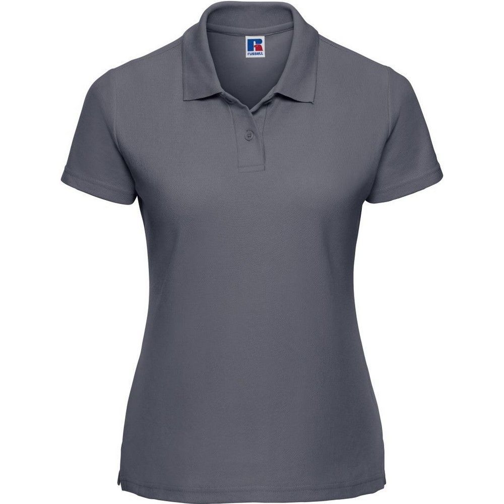 Russell - "Classic" Poloshirt für Damen (Grau)