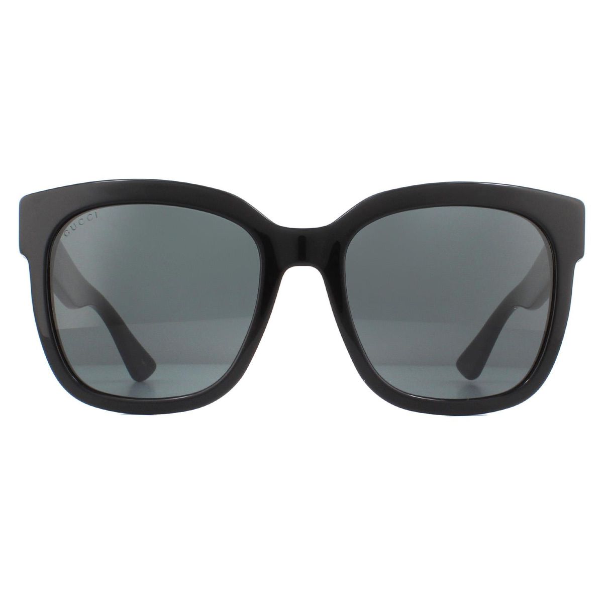 Quadratische, übergroße, schwarze Sonnenbrille