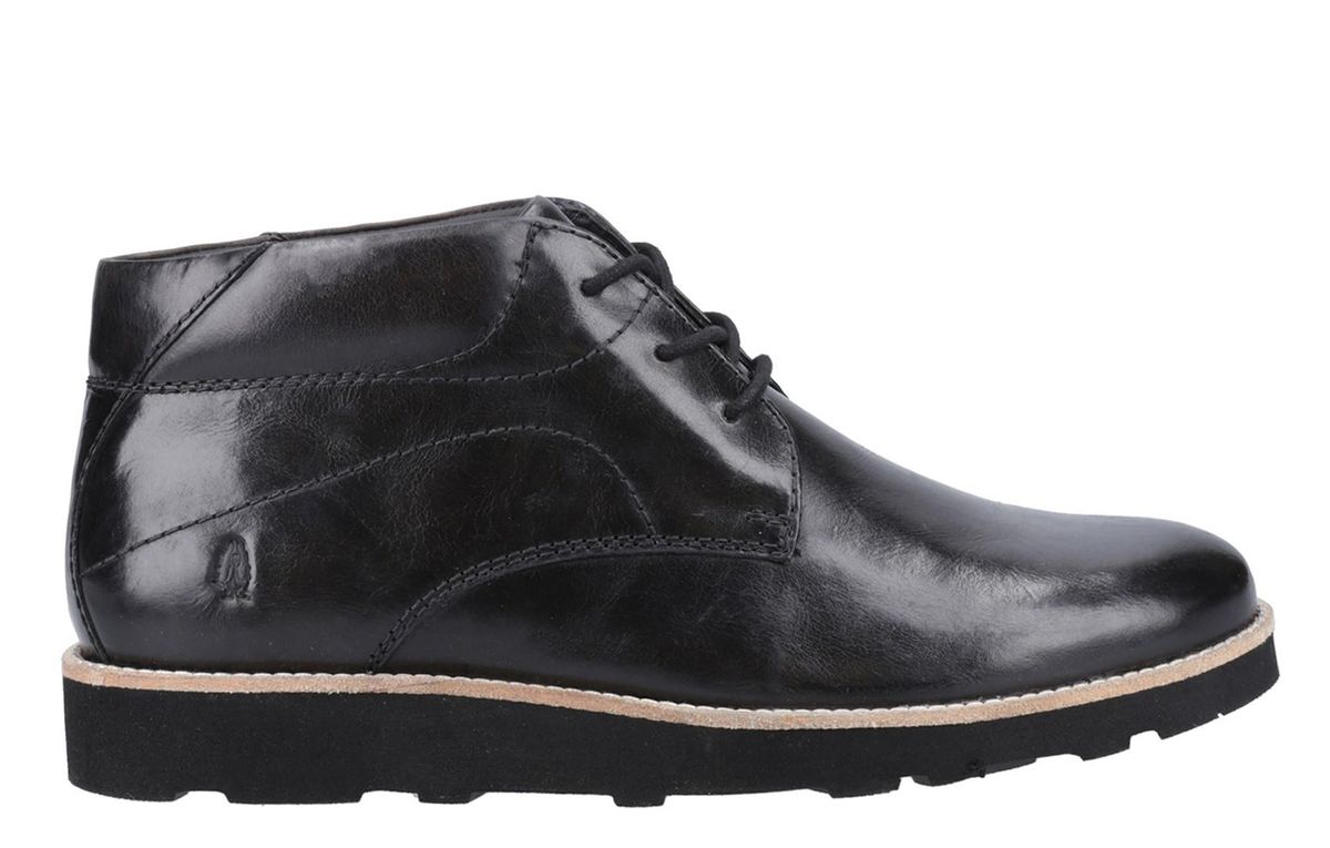 Hush Puppies Kennedy Leder Memory Foam Herrenstiefel