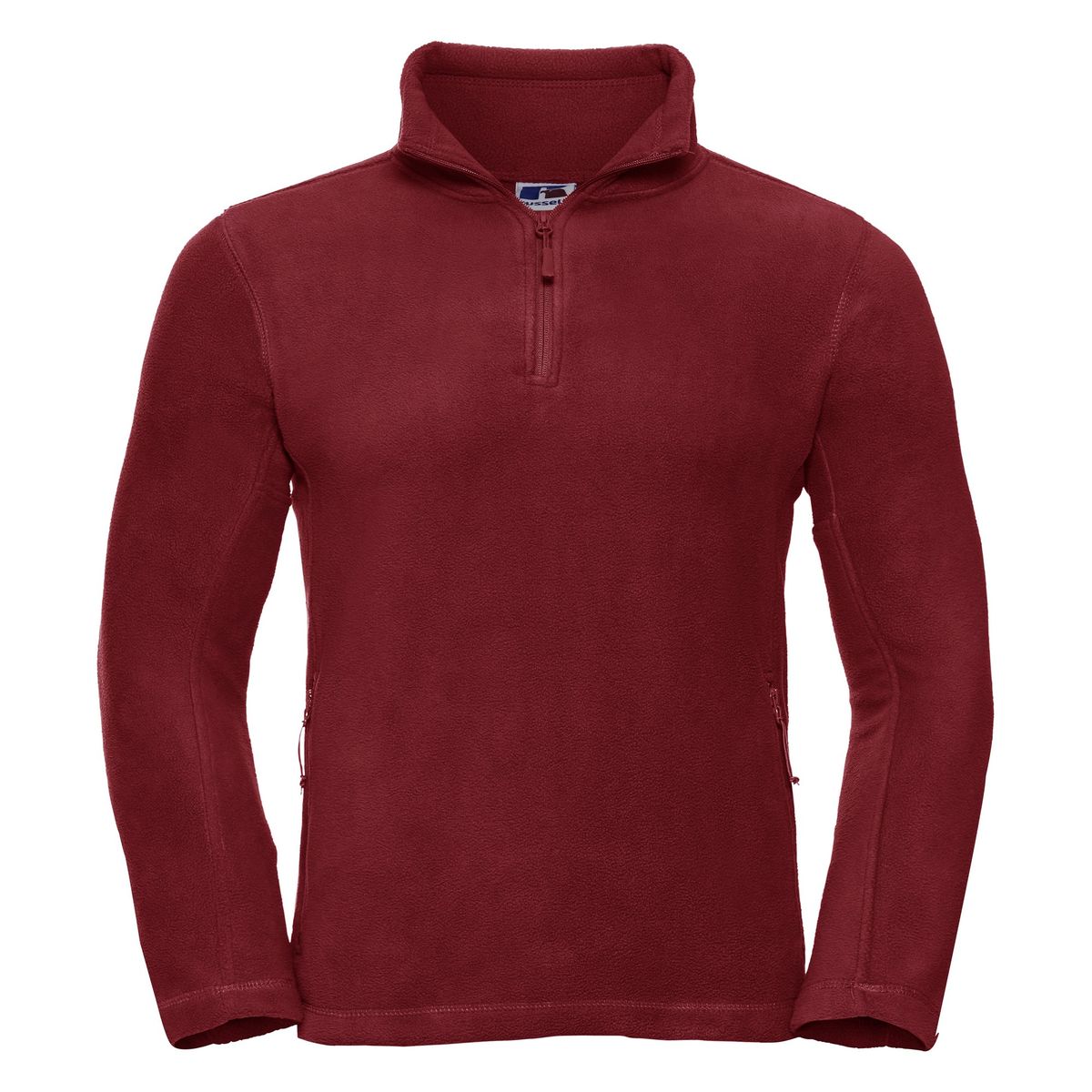 Herren Fleece-Pullover mit Viertelreißverschluss