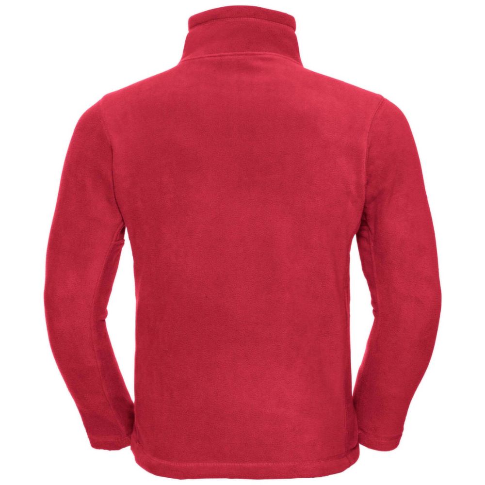 Fleece-Pullover mit Viertelreißverschluss