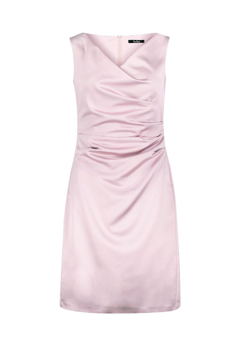 Elegantes ärmelloses Cocktailkleid aus Satin