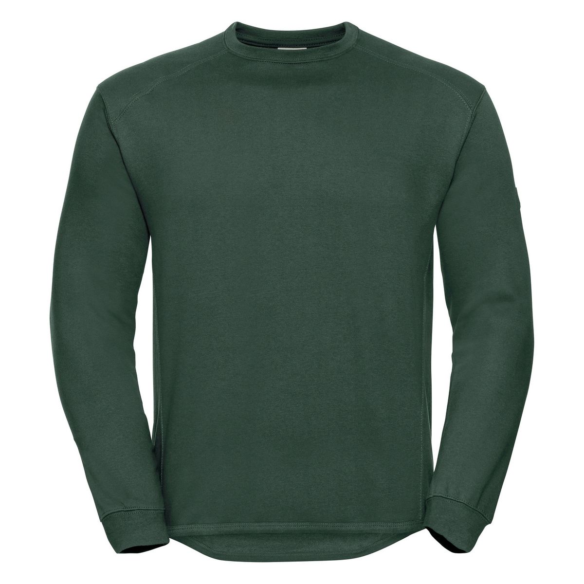 Herren Rundhals-Sweatshirt, einfarbig